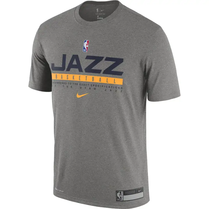 T-shirt d'entraînement NBA Utah Jazz 20 GRY