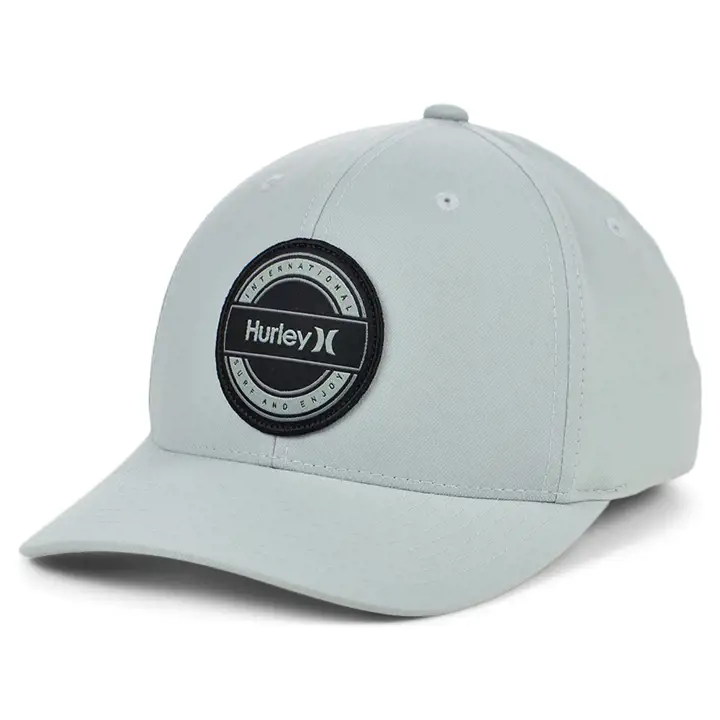Hurley Dri-Fit Hurricane Patch FF gris