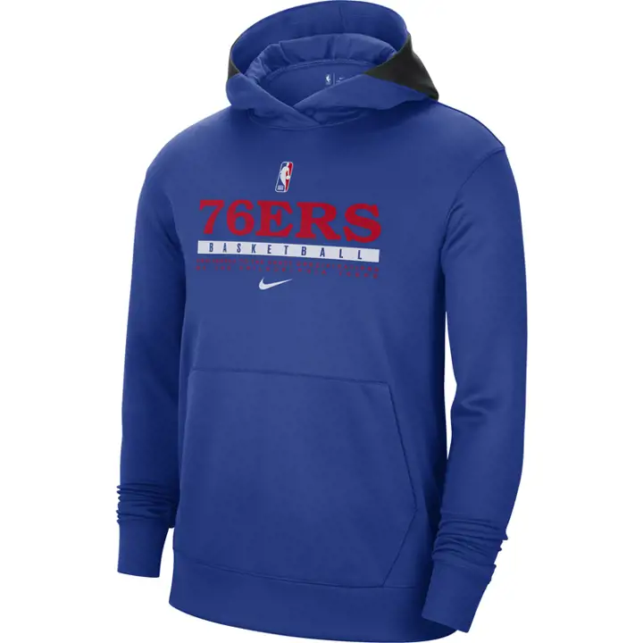Sweat à capuche d'entraînement NBA Spotlight Philadelphia 76ers 20 BLEU