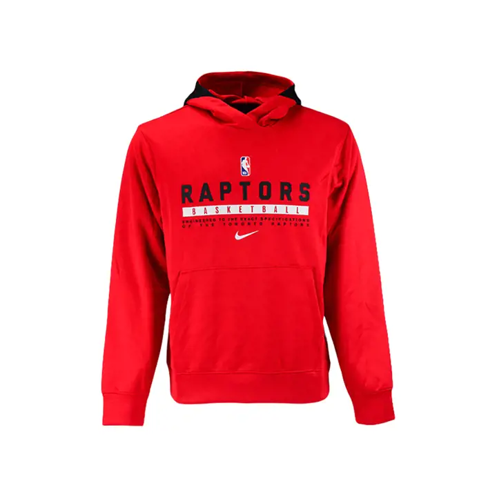 Sweat à capuche d'entraînement NBA Spotlight des Raptors de Toronto 20 ROUGE