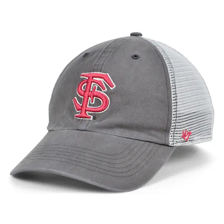 Florida State Seminoles NCAA Boathouse Mesh anthracite/blanc