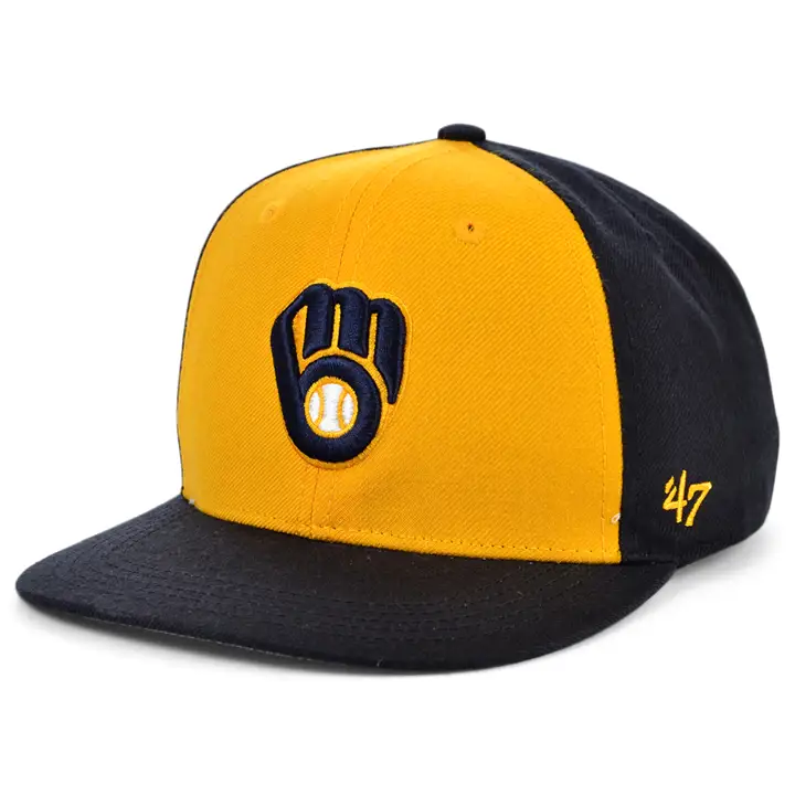 Milwaukee Brewers MLB YTH BASIC SNAPBACK marine/gl