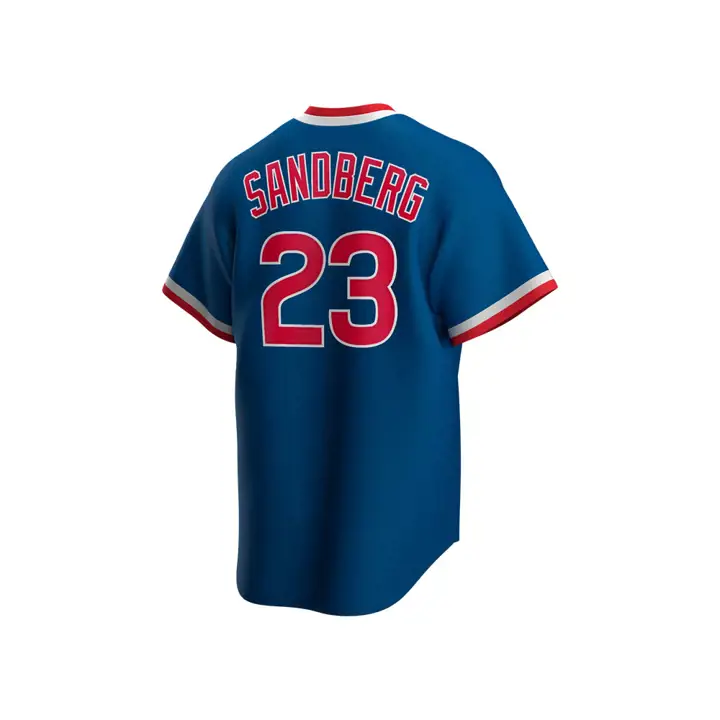 Maillot Nike Coop Replica MLB des Chicago Cubs Ryne Sandbe