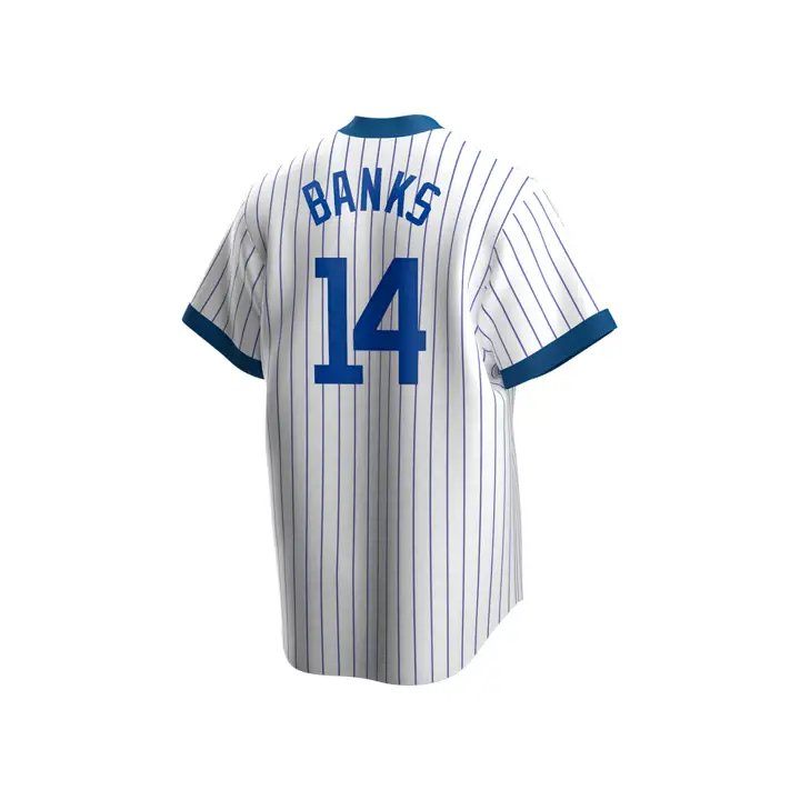 Maillot de baseball réplique Nike MLB Chicago Cubs Ernie Banks