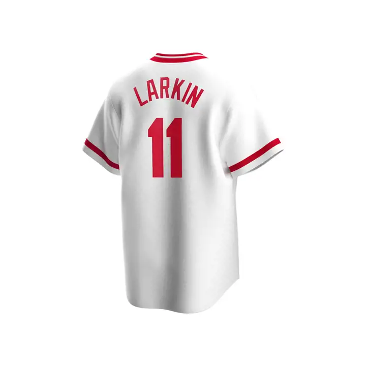 Maillot Réplique Joueur Nike Coop des Reds de Cincinnati MLB Barry La