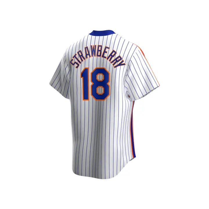 Maillot replica de joueur coop de MLB Nike des New York Mets Darryl Str
