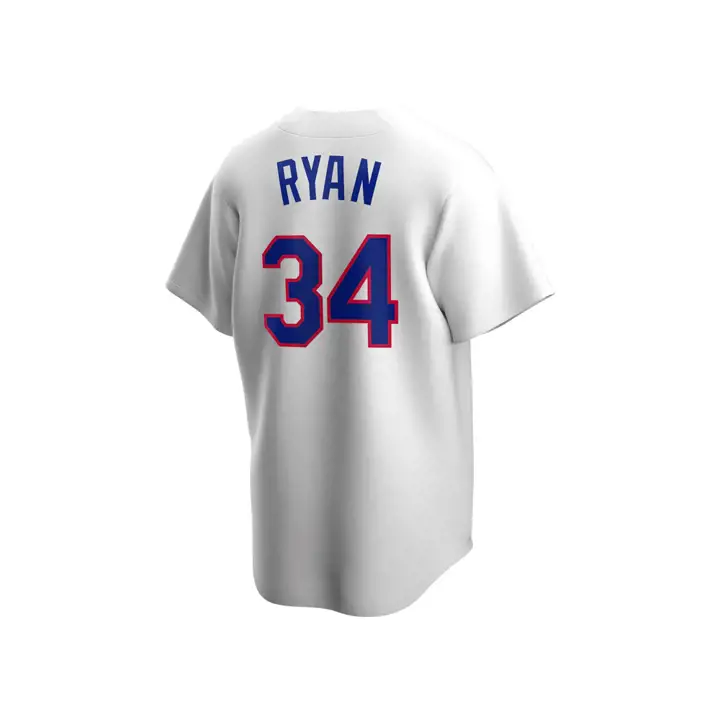 Maillot Réplique de Joueur Nolan Ryan des Texas Rangers MLB Nike Coop