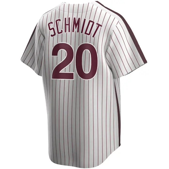 Maillot de joueur Phillies MLB Nike Coop Replica Mike Schmidt BL
