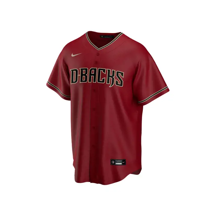 Maillot Réplique Officiel Vierge DBacks MLB Brique