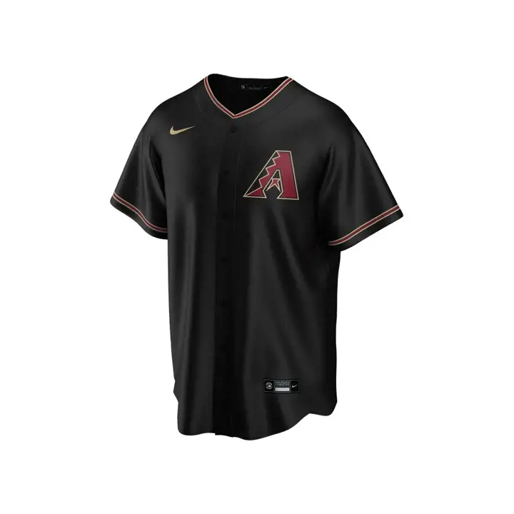 Maillot réplique vierge officiel MLB DBacks noir