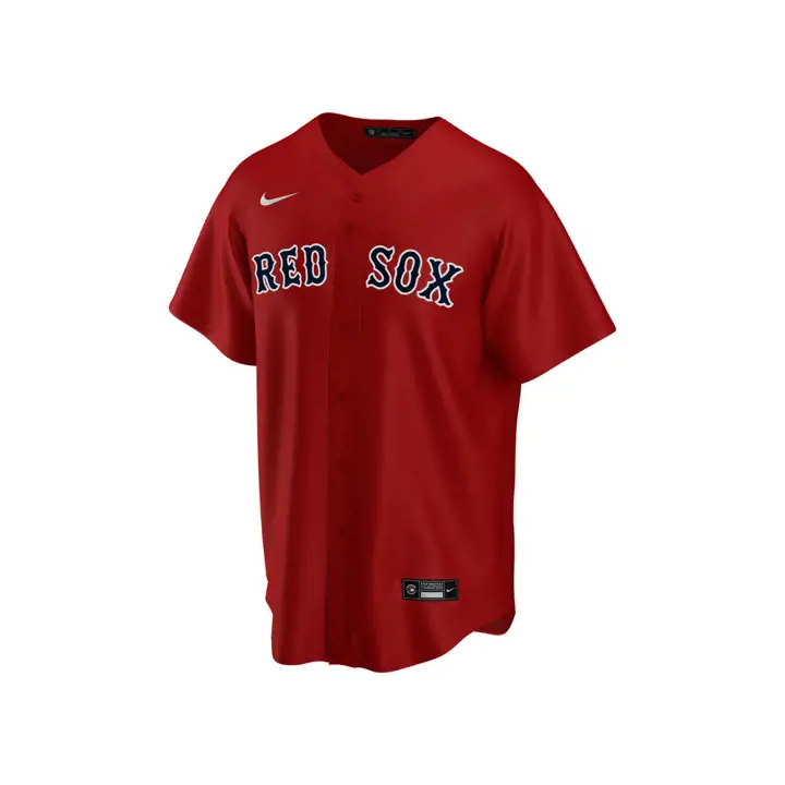 Maillot Réplique Officiel Vierge MLB Boston Red Sox ROUGE