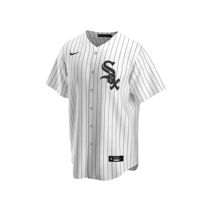 Maillot officiel réplique MLB des White Sox de Chicago, vierge, domicile, blanc