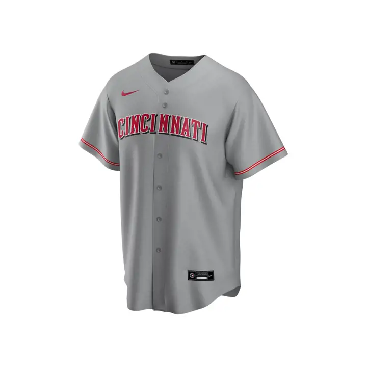 Maillot Replica Officiel Vierge MLB des Cincinnati Reds, Extérieur GRIS