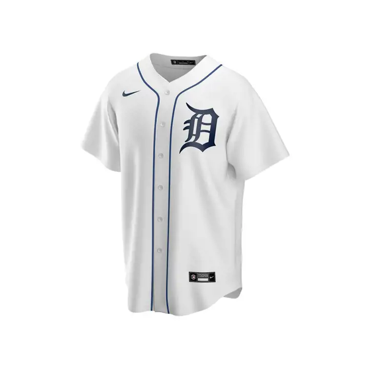 Maillot Replica Officiel vierge des Tigers de Detroit (MLB) domicile blanc