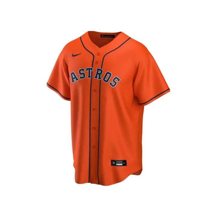 Maillot de baseball officiel vierge des Houston Astros de la MLB