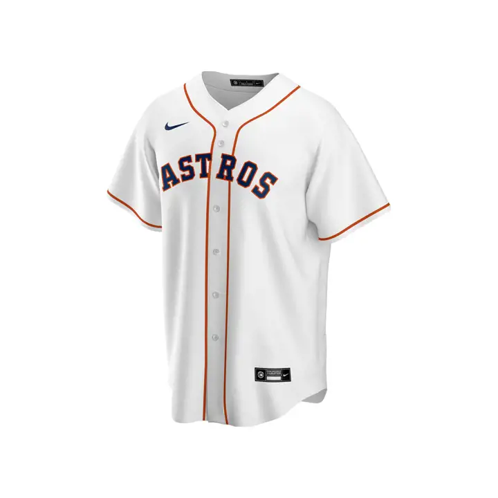 Maillot Réplique Officiel Vierge MLB des Houston Astros Domicile Blanc