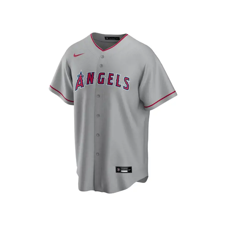 Maillot de route officiel réplique vierge des Angels de Los Angeles MLB GR
