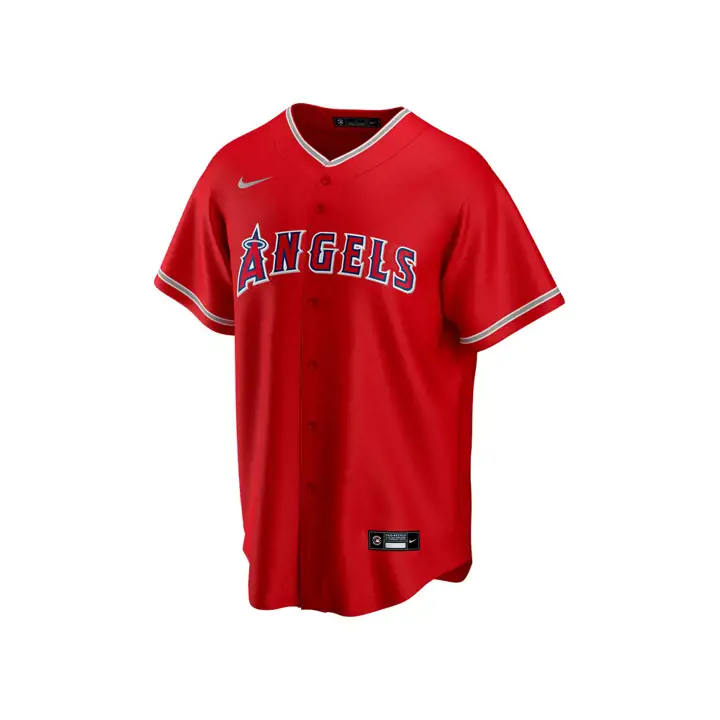 Maillot Replica Officiel Vierge Rouge MLB des Angels de Los Angeles