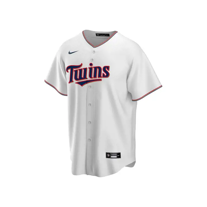 Minnesota Twins MLB Maillot Réplique Officiel Vierge Domicile BLANC