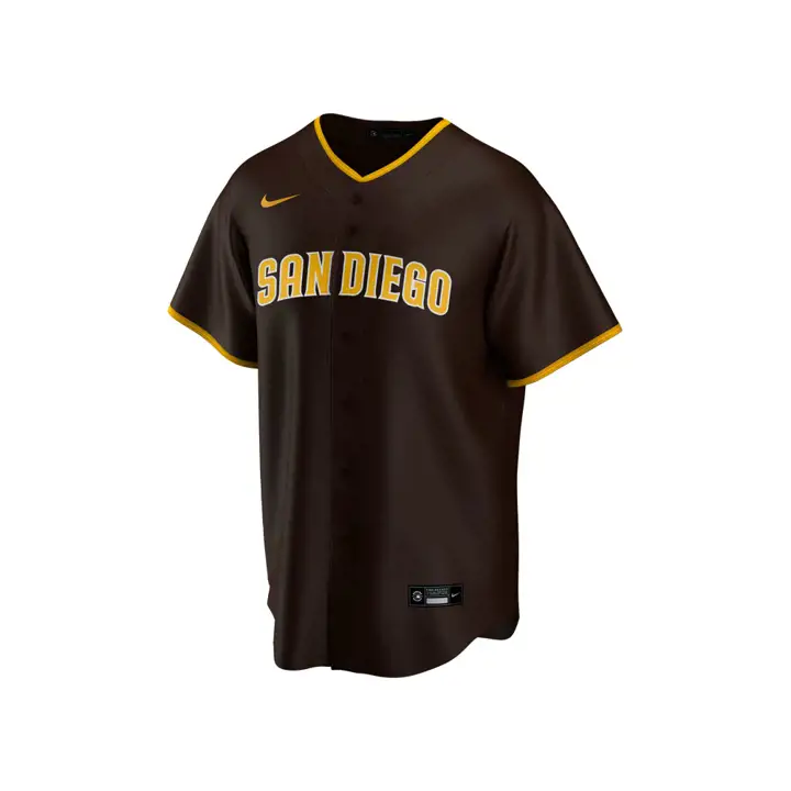 Maillot Réplique Officiel Vierge MLB des San Diego Padres BRN