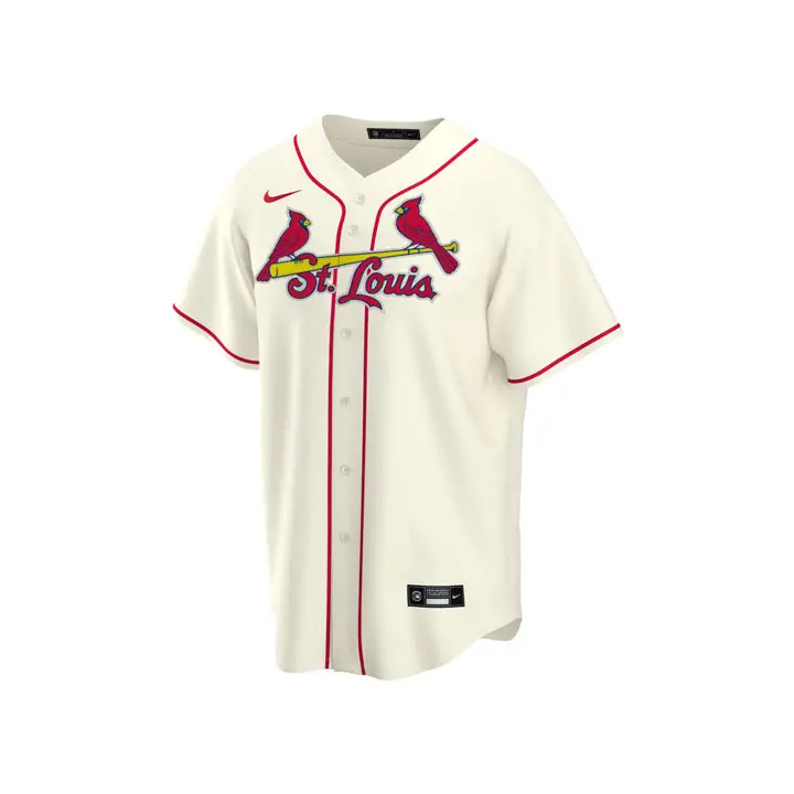 Maillot Replica Officiel Vierge MLB St. Louis Cardinals Ivoire