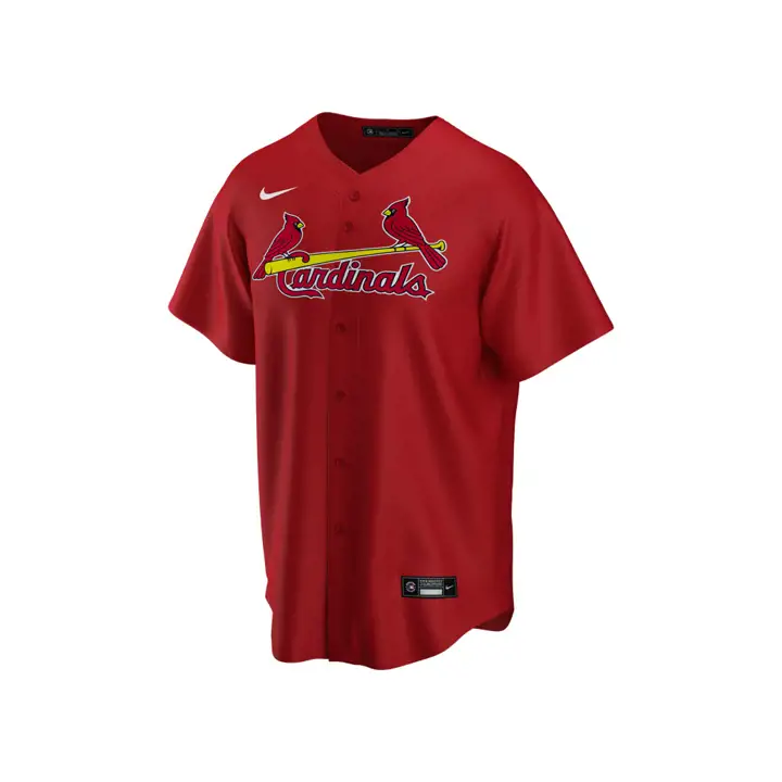Maillot Replica Rouge Officiel MLB des St. Louis Cardinals vierge