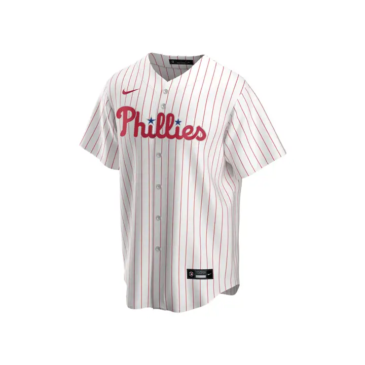 Maillot de baseball officiel vierge des Phillies de Philadelphie MLB Domicile