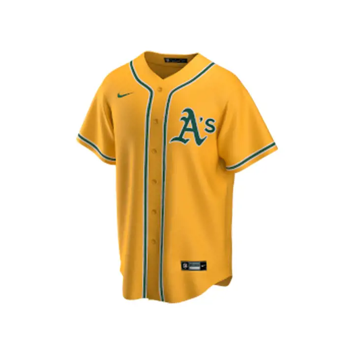 Maillot Réplique Officiel Vierge MLB des Oakland Athletics GL