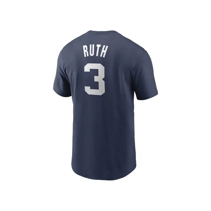 T-shirt joueur New York Yankees MLB Nike Coop N&N marine Ruth