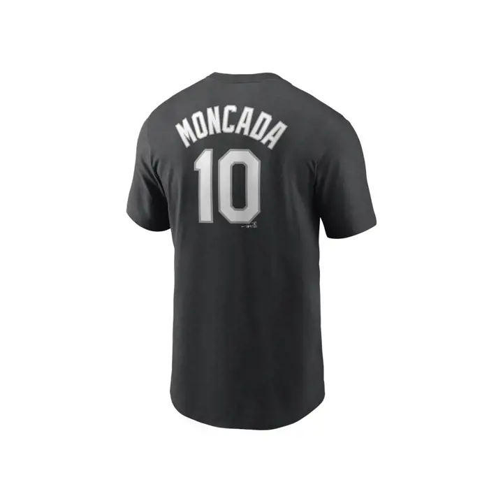 T-shirt joueur Moncada MLB Nike N&N Chicago White Sox noir