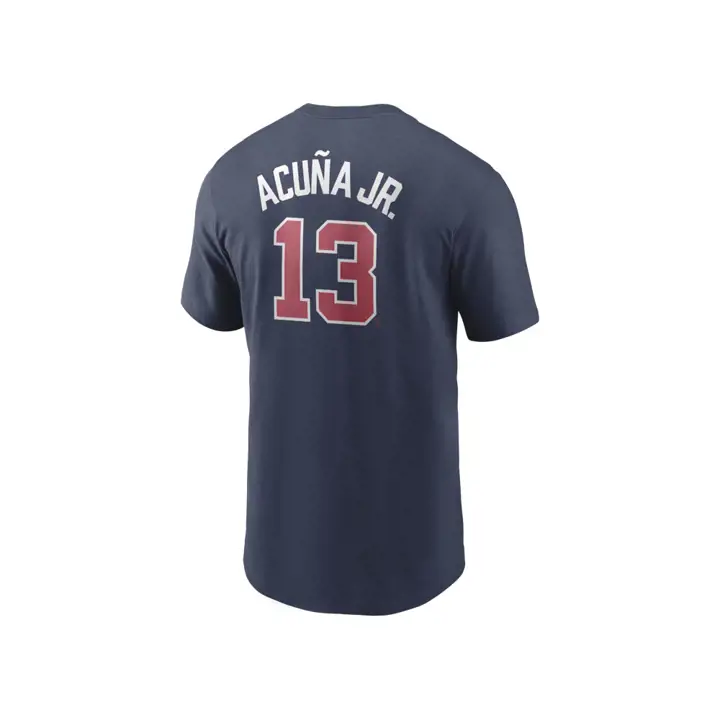 T-shirt Nike MLB Atlanta Braves N&N joueur marine Acuña