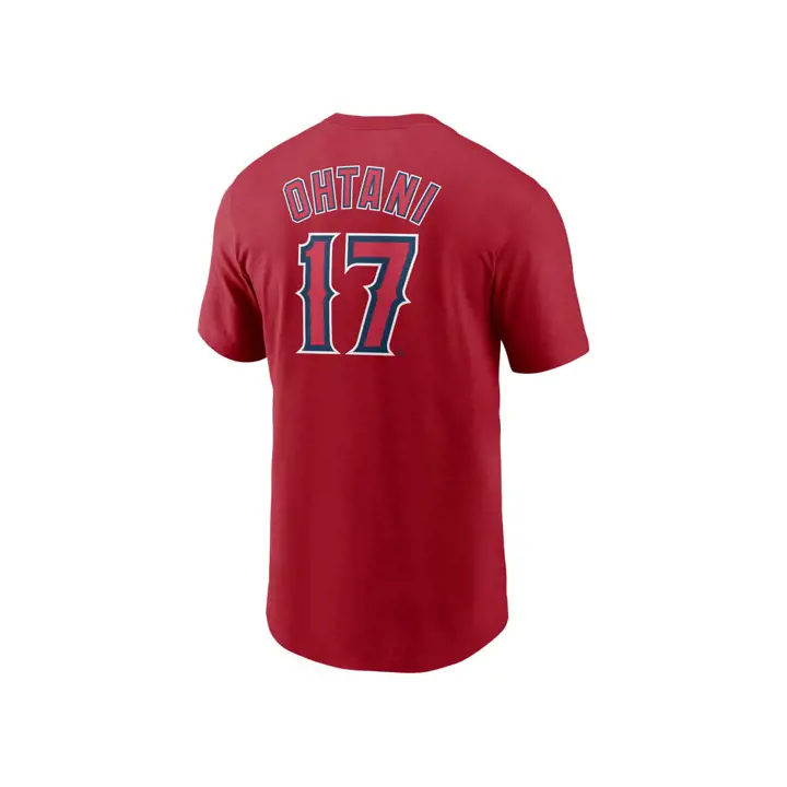 T-shirt Los Angeles Angels MLB Nike N&N Player rouge Ohtani