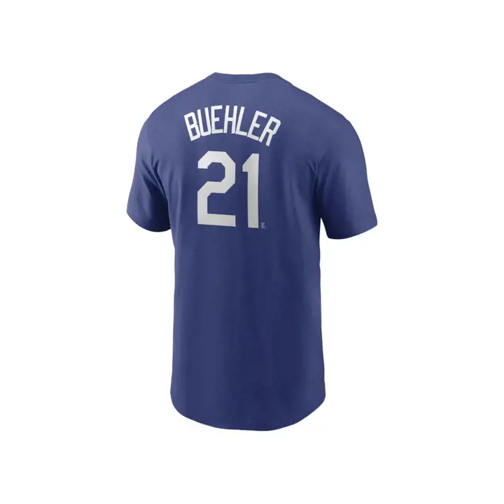 T-shirt MLB Nike N&N Player des Dodgers de Los Angeles rbl Buehler