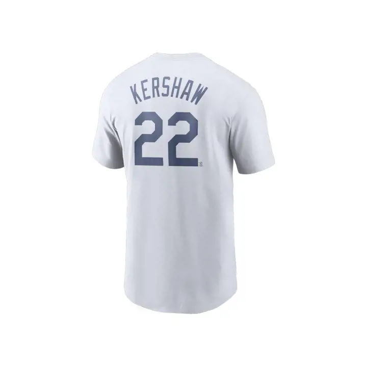 Los Angeles Dodgers MLB Nike T-shirt N&N Joueur blanc Kershaw