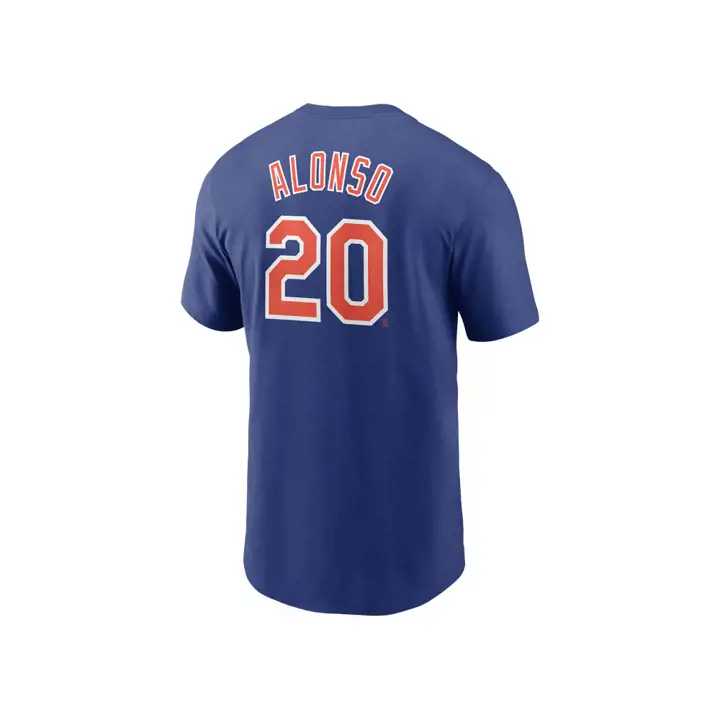 T-shirt joueur New York Mets MLB Nike N&N rbl Alonso