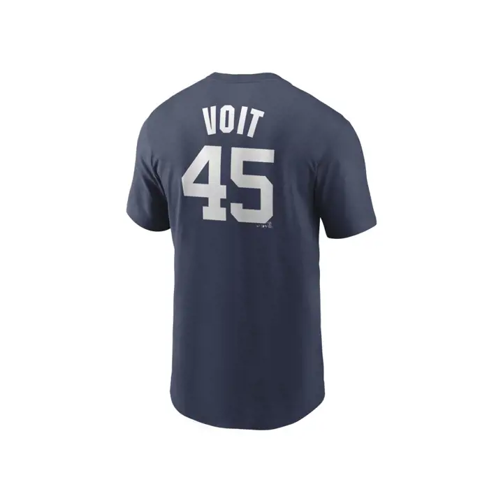 T-shirt joueur MLB Nike N&N New York Yankees marine Voit