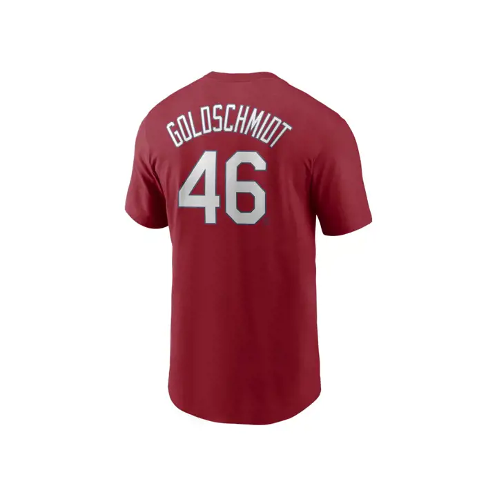 T-shirt de joueur MLB Nike N&N St. Louis Cardinals rouge Goldschm