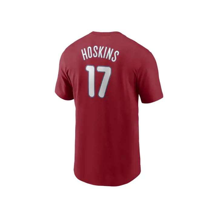 T-shirt Rouge Philadelphia Phillies MLB Nike N&N Joueur Hoskin