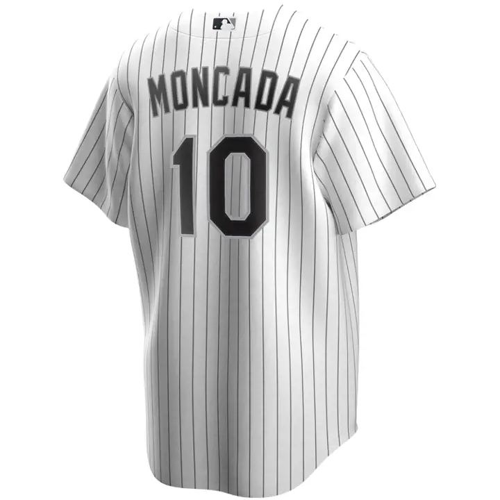 Maillot officiel réplique de joueur MLB des Chicago White Sox Yoan Mo