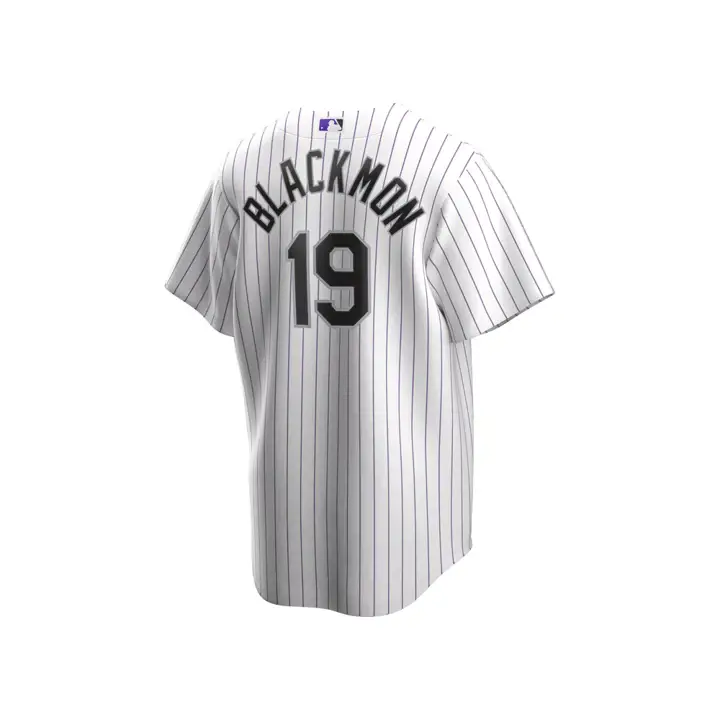 Maillot réplique officiel de joueur des Rockies de la MLB Charlie Blackmon