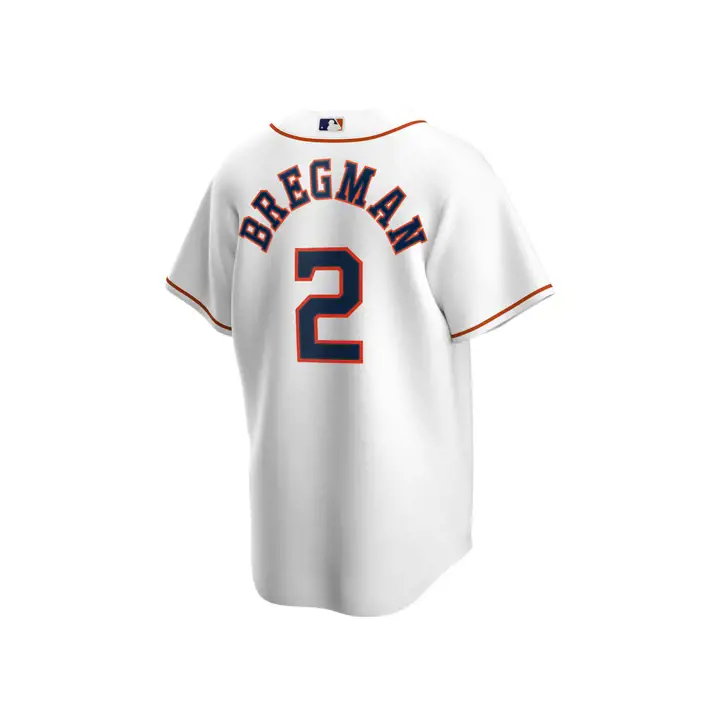 Maillot Réplique Officiel Joueur MLB Houston Astros Alex Bregman