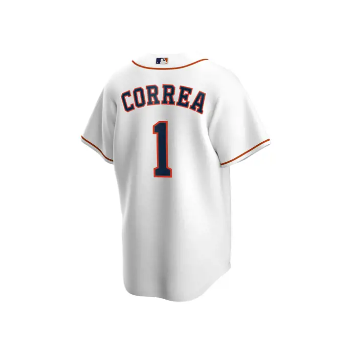 Maillot officiel de joueur réplique des Houston Astros de la MLB - Carlos Cor