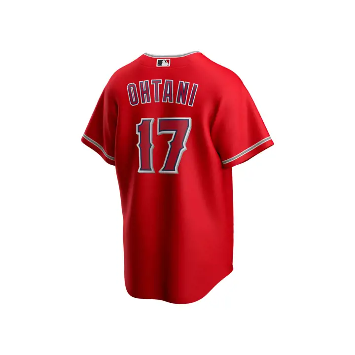 Maillot Réplique Officiel Joueur MLB Los Angeles Angels Shohei