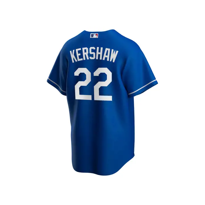 Maillot officiel réplique de joueur des Dodgers de Los Angeles MLB Clayt
