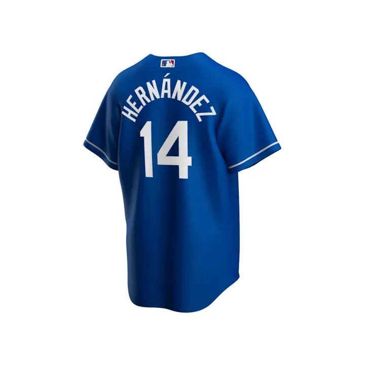 Maillot de joueur officiel des Dodgers de la MLB Enrique Hernandez