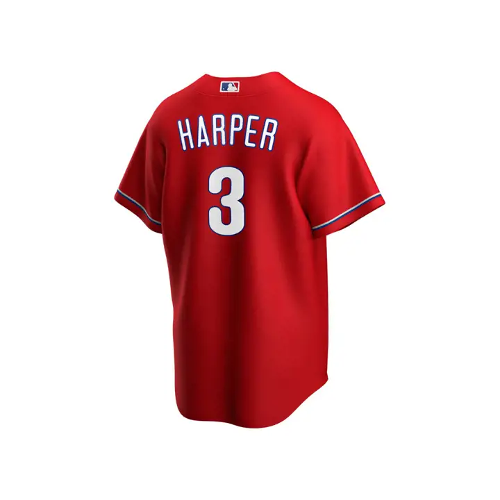 Maillot réplique officiel MLB des Phillies de Bryce Harper SCA