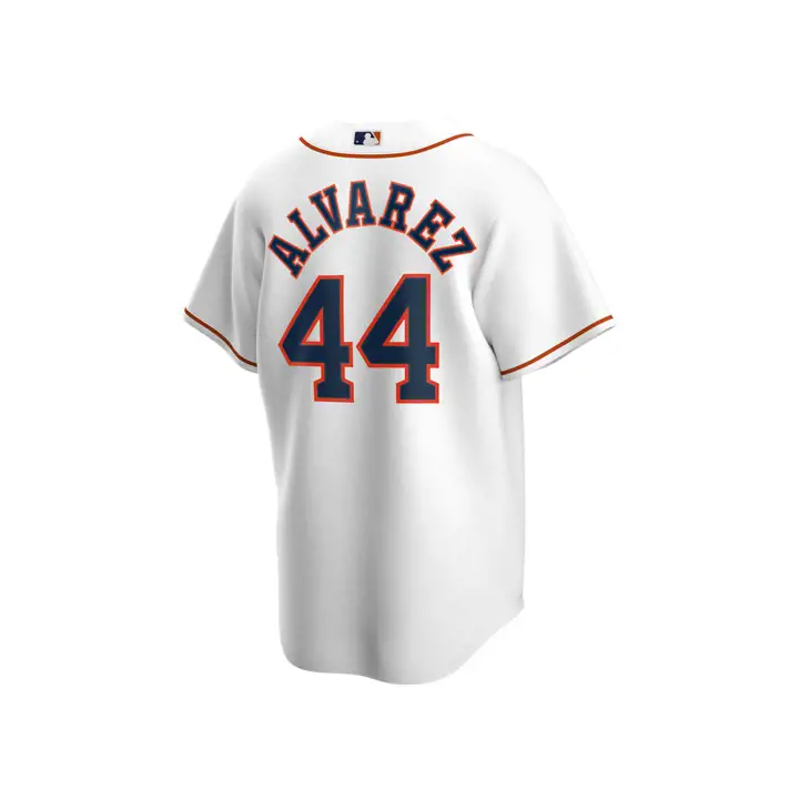 ASTROS MLB Maillot Réplique Officiel Joueur Yordan Alvarez blc