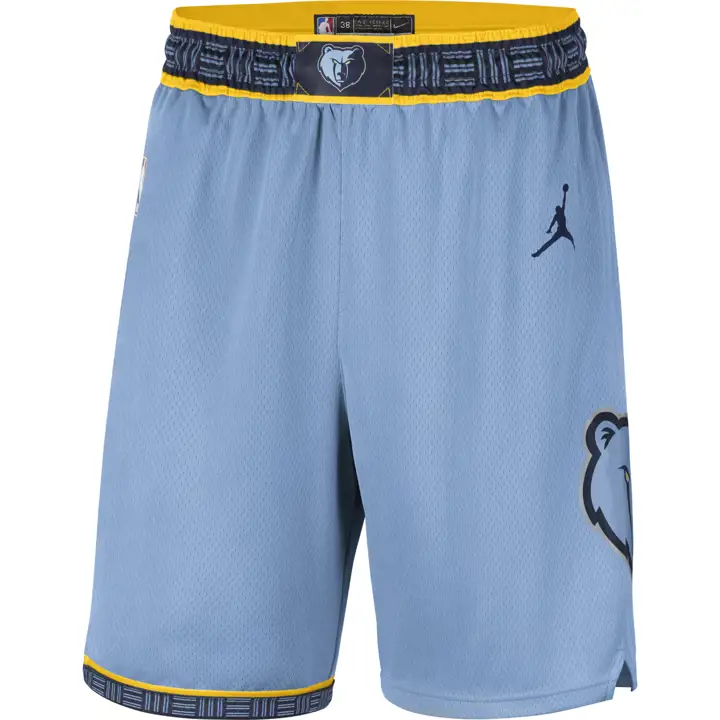 Short Swingman NBA Memphis Grizzlies bleu