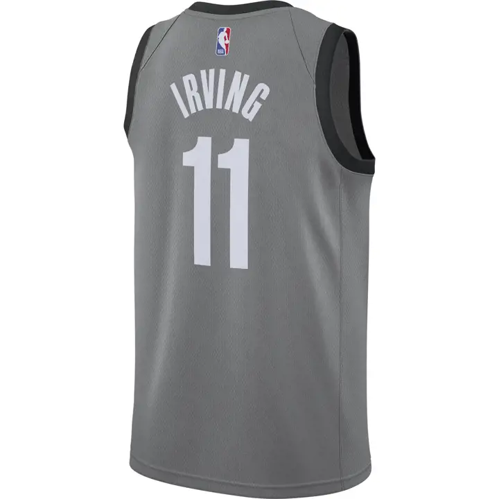 Maillot Swingman NBA Brooklyn Nets Kyrie Irving GRIS