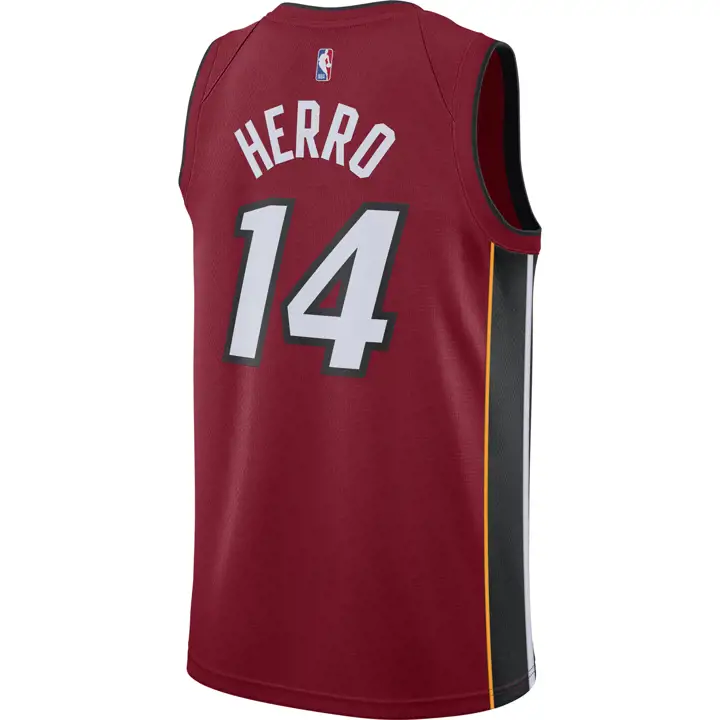 MAILLOT SWINGMAN HEAT NBA Tyler Herro ROUGE